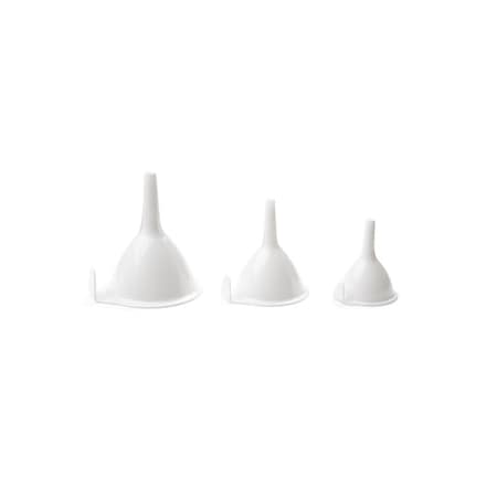 Fox Run Fox Run White 4.5 in. H Plastic Funnel Set 5299